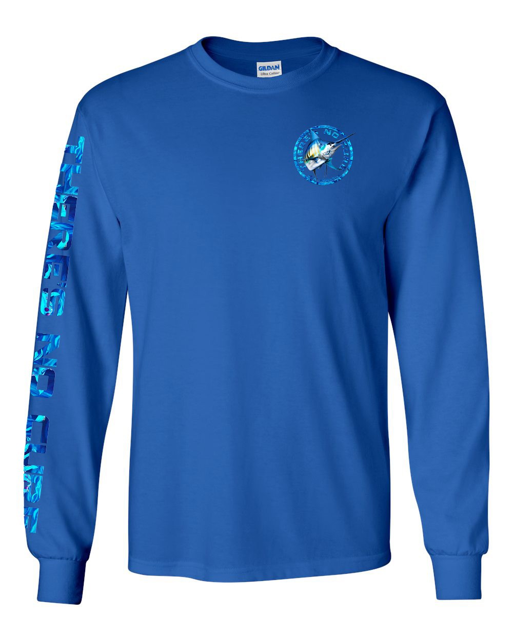 Salt Addiction Striped marlin Fishing Long Sleeve T Shirt Cotton apparel gallery