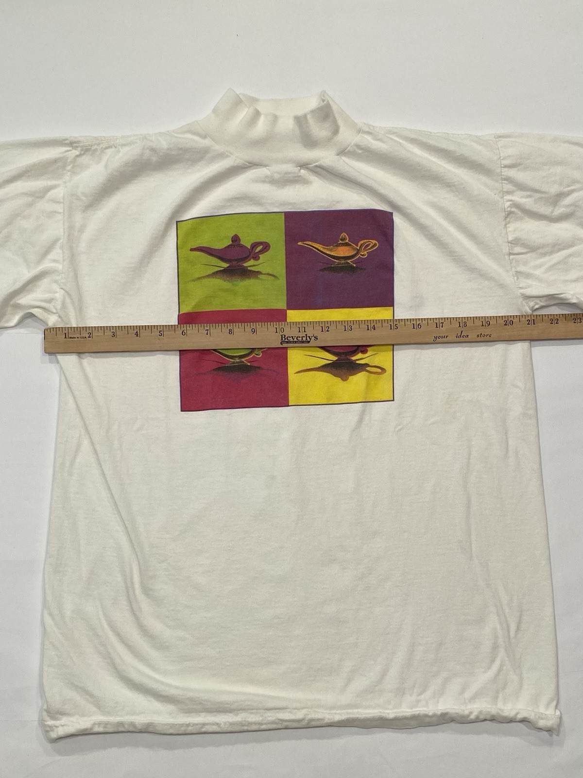 Vintage 1992 MoMa Aladdin Museum Of Modern Art NYC Turtleneck Sz L GRAIL RARE gallery
