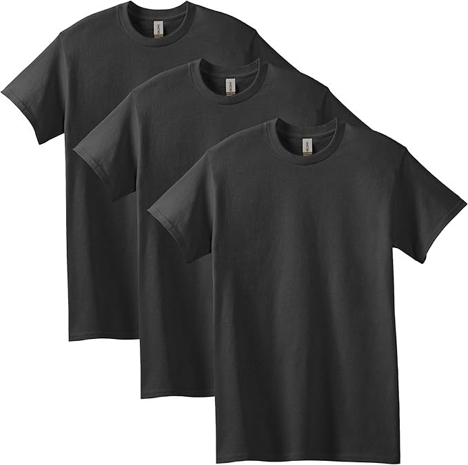 Gildan (3-pack) Solid Ultra/Heavy Cotton Short Sleeve Blank T-Shirt S-3XL gallery