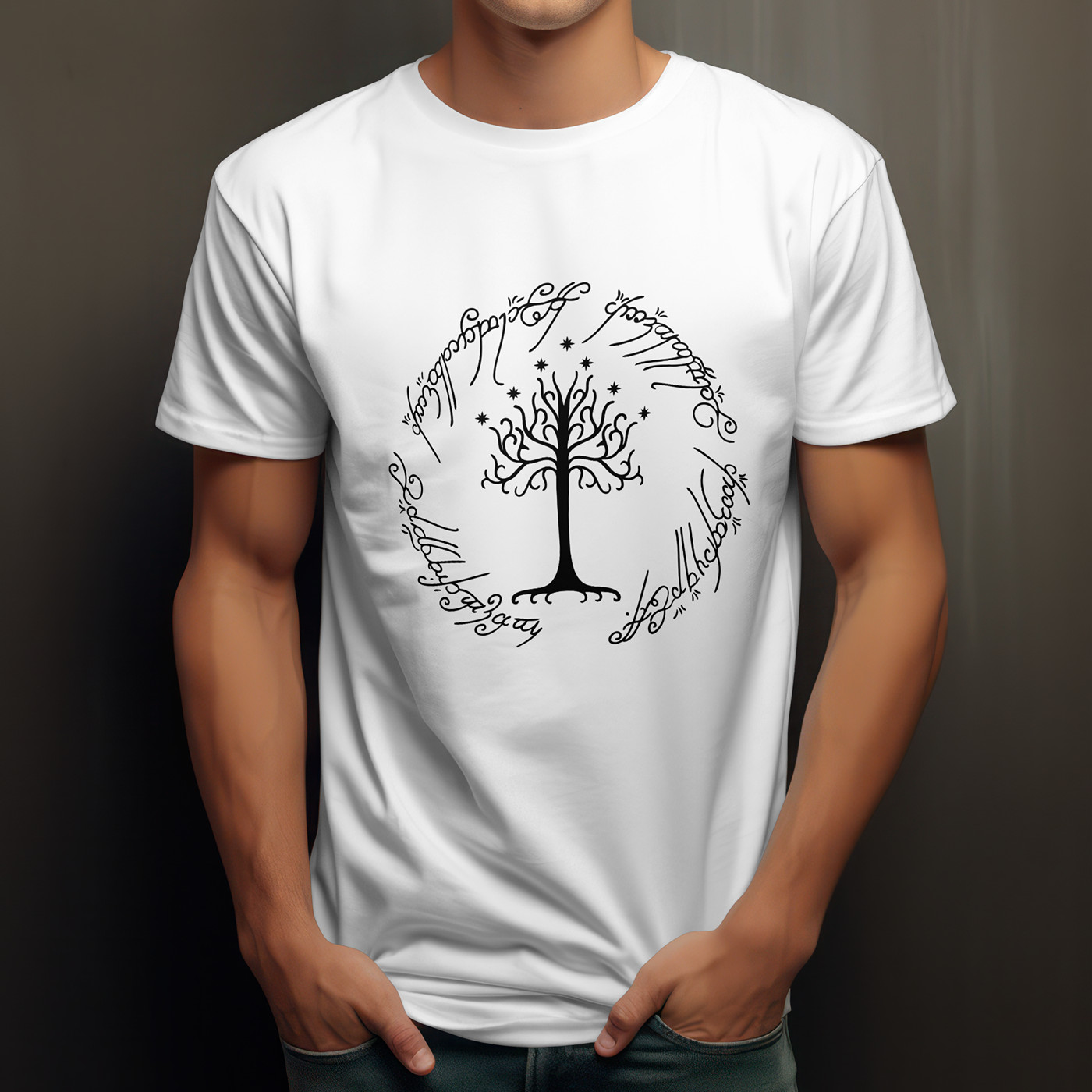 GONDOR TREE LOTR T-Shirt | Lord Of The Rings Tee | Tolkien Gandalf Hobbit Top gallery