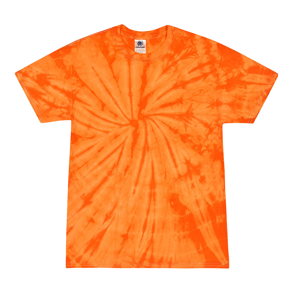 Tie Dye T-Shirts Multi-Color Adult XL 100% Cotton Colortone gallery