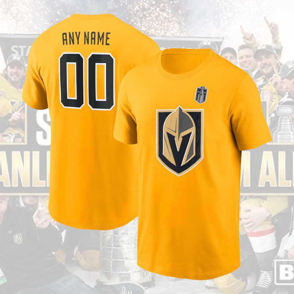 HOT! Vegas Golden Team Stanley Cup Final 2026 Name and Number Player Collectiom gallery
