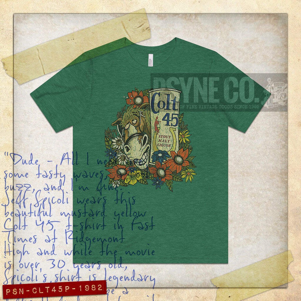 Colt 45 Party Mule 1982 Vintage Men's T-Shirt gallery