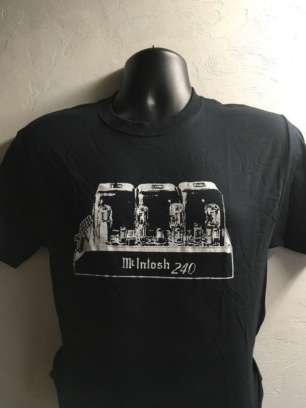 MCINTOSH 240 – TUBE AMP AMPLIFIER – T SHIRT audiophile primaluna marantz mc-240