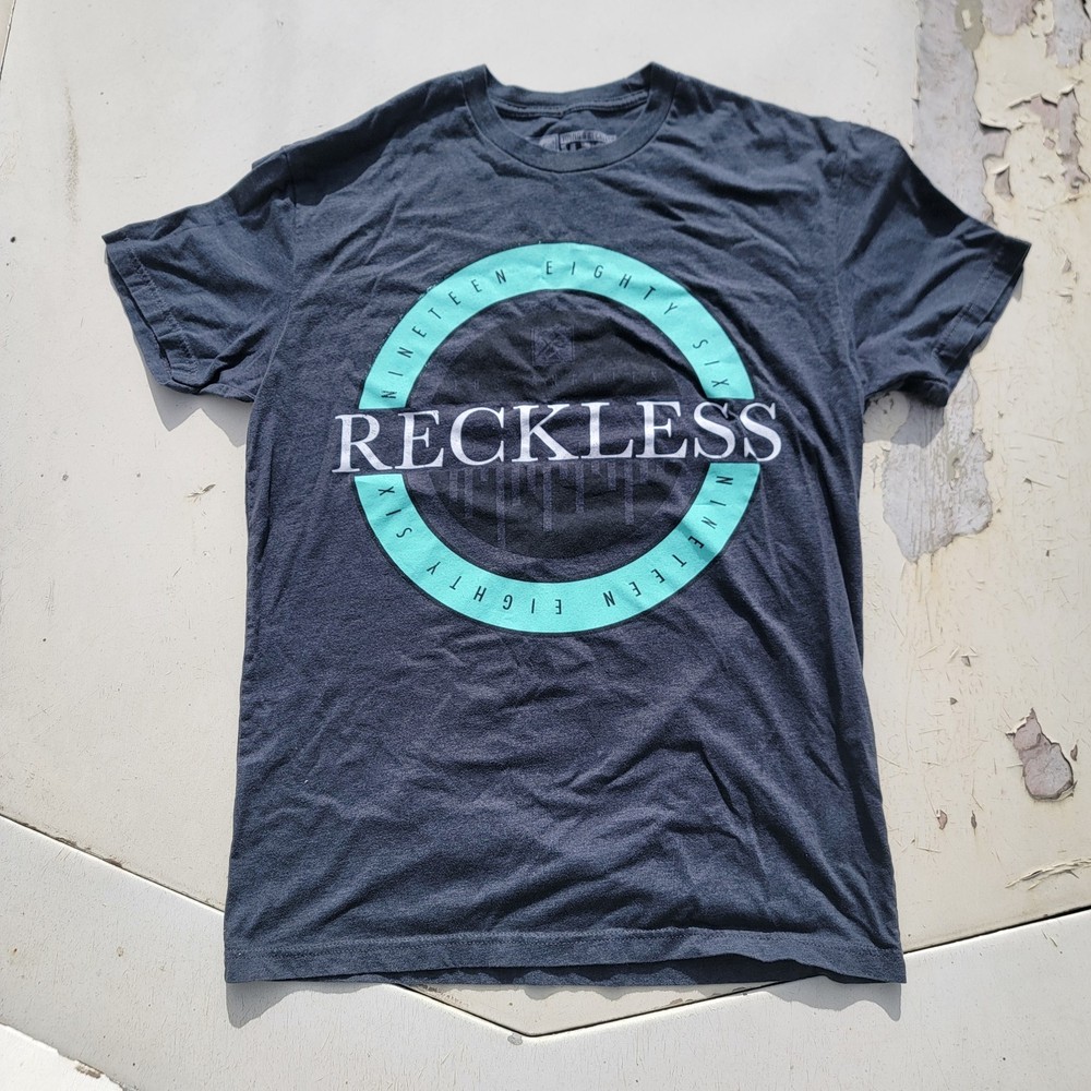 Young & Reckless T-shirt Medium Grey Y&R Mens Womens NICE
