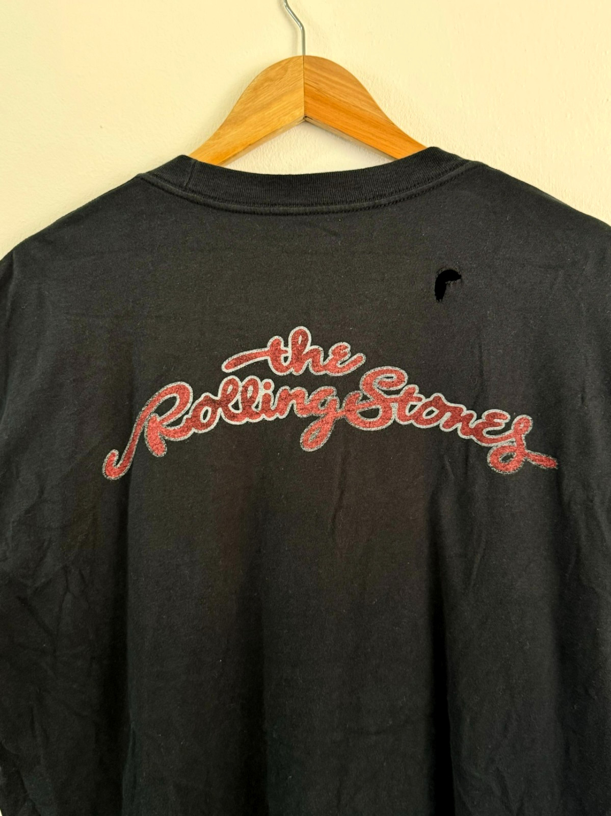 Abercrombie The Rolling Stones Spiky Tongue T-Shirt Mens XL Distressed Grunge gallery