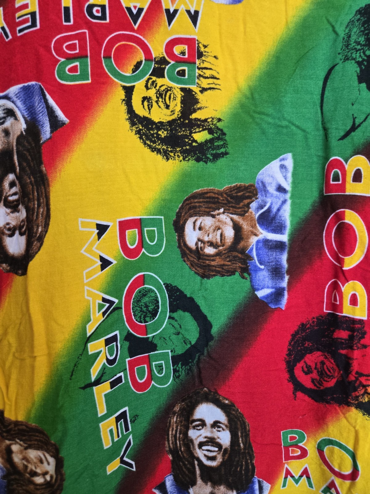 Vintage Bob Marley Karan Shirt Pull Over Slip On Men's Women's Large gallery