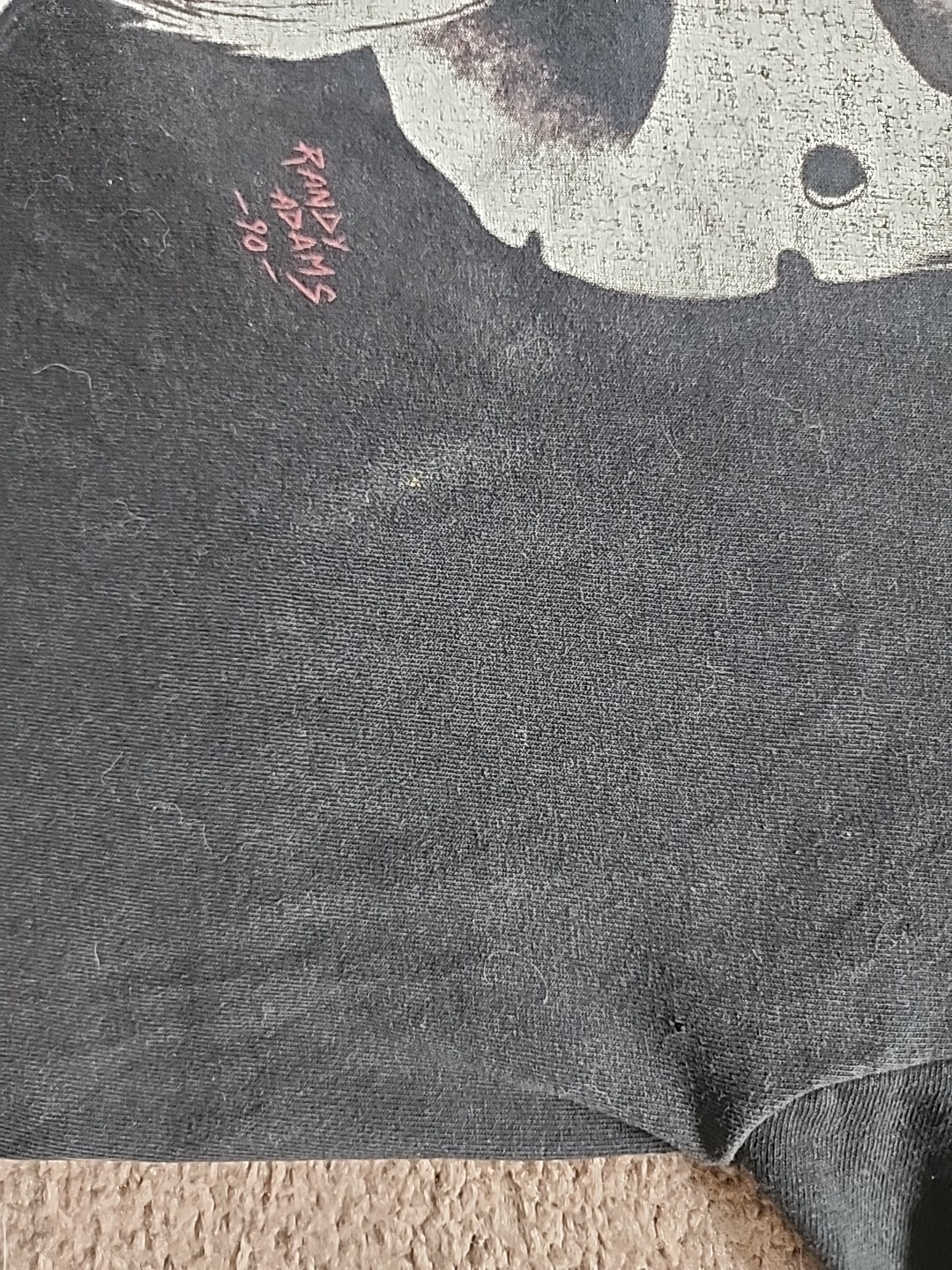 Vintage Pantera Cowboys From Hell Randy Adams 1990 Shirt Tour XL? Distressed gallery
