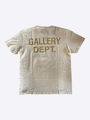 Gallery Dept Antique White & Black Sleep Apnea Logo T-Shirt