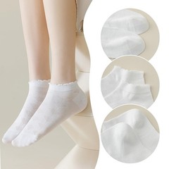 Women Ankle Socks Low Cut Ultra Soft Cotton White Black 8 PCS Size 5/9 Inch