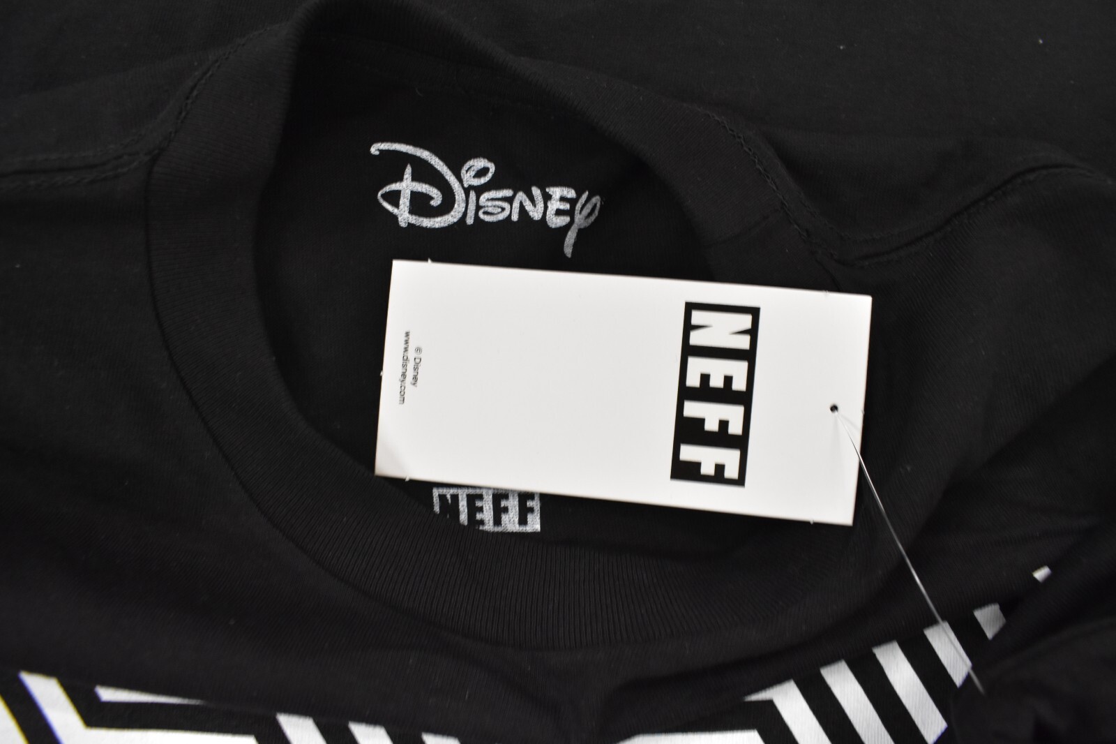 Neff x Disney Mens Mickey Mouse Tropical Floral Print Black Shirt NWT S-XL gallery