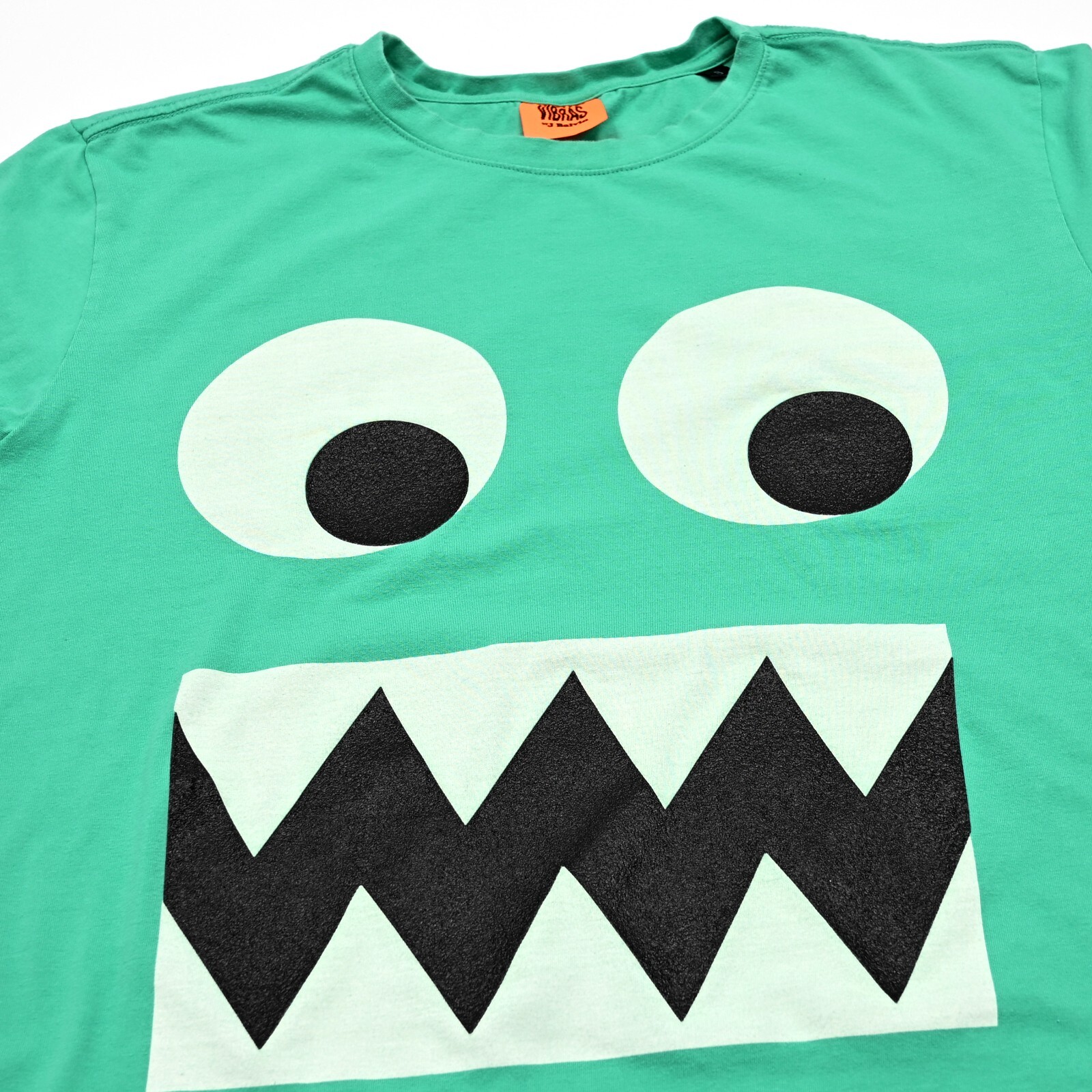J Balvin T Shirt Mens S Green Vibras Googly Eyes Long Sleeve Tour Tee Stretch gallery