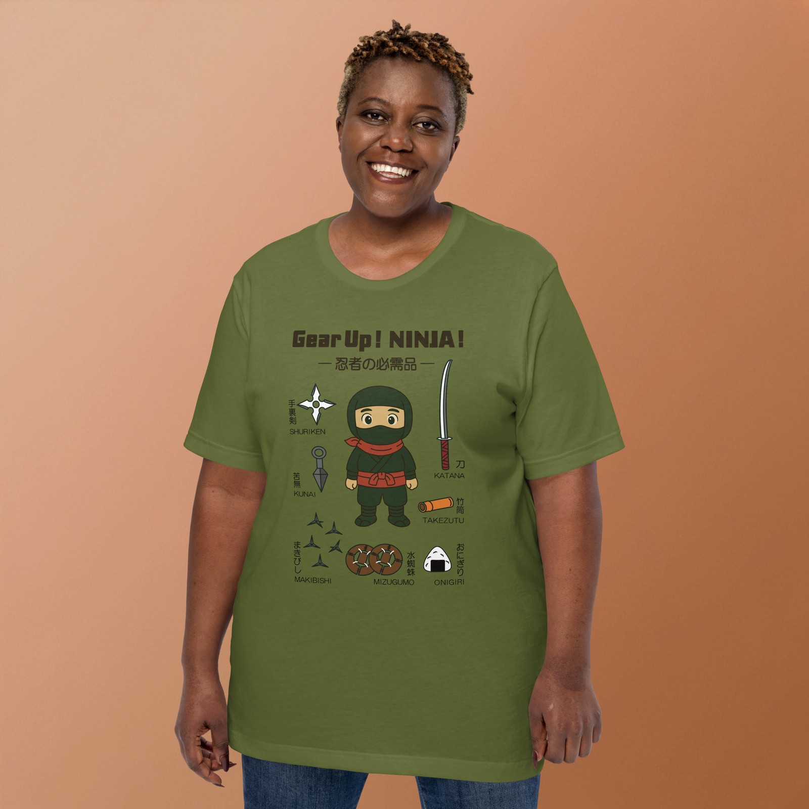 Gear Up! NINJA! – Essential Ninja Tools Unisex t-shirt gallery