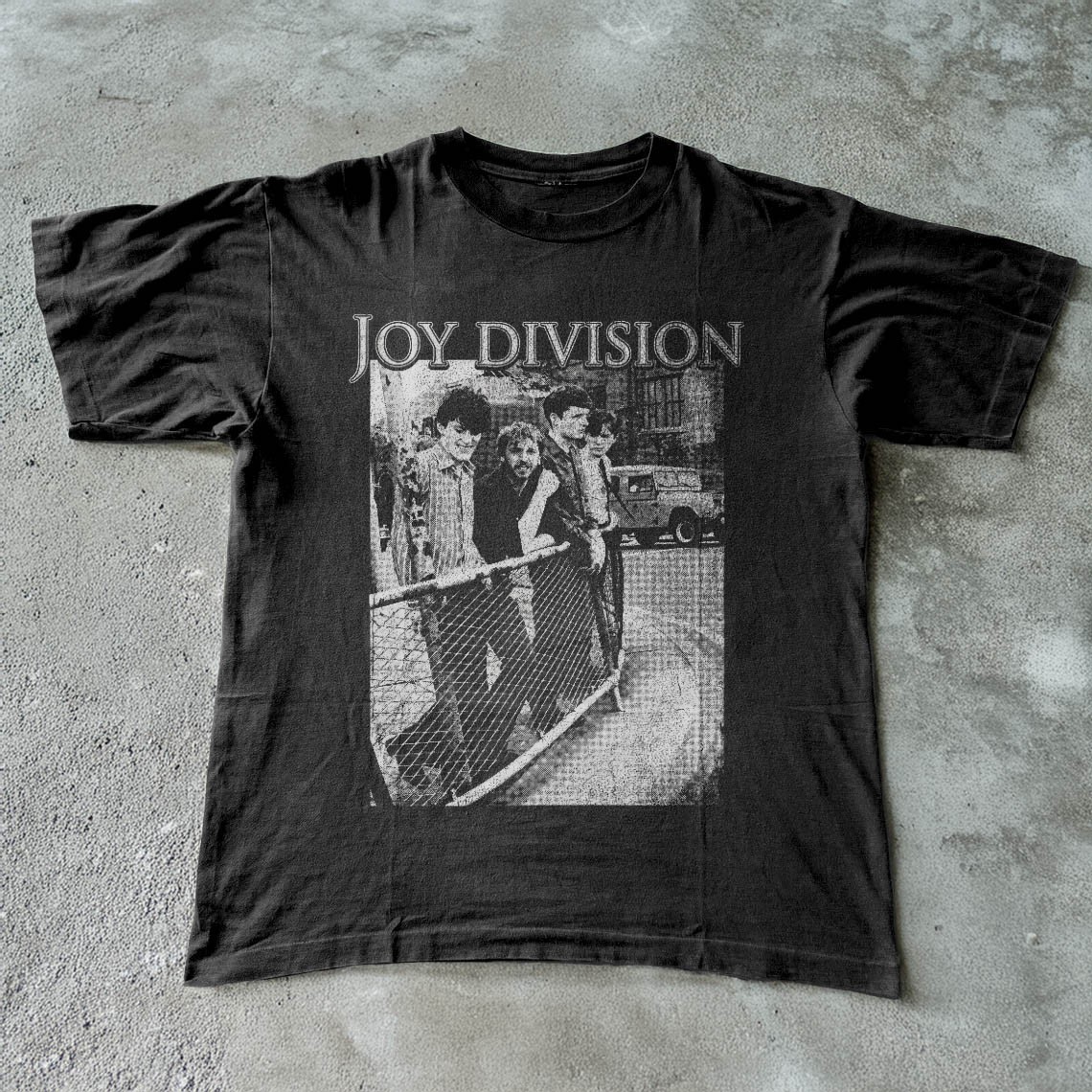 Joy Division Band T Shirt Post Punk Music Classic Unisex Black T-shirt S-5XL