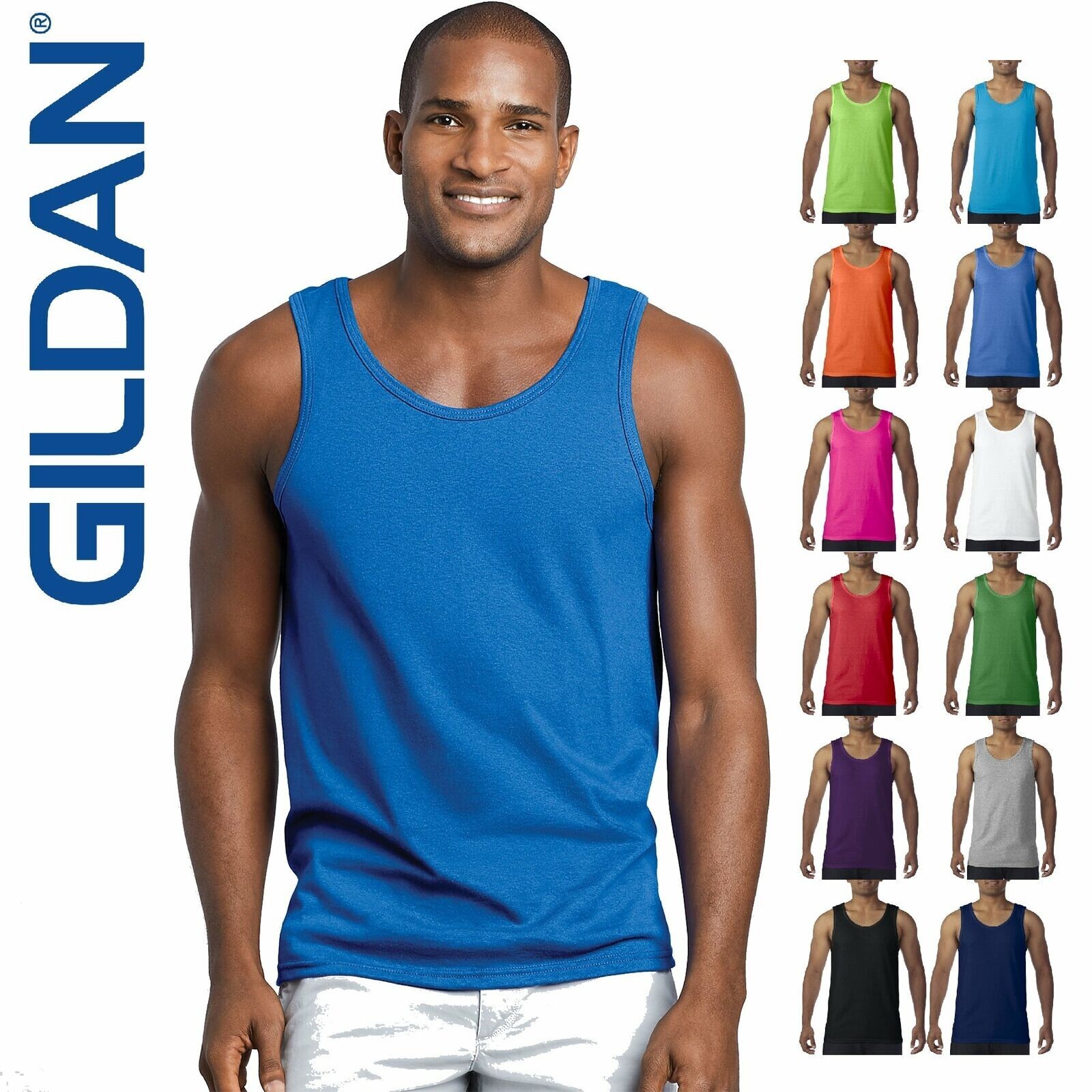 Gildan Heavy Cotton Adult Tank Top 5200 gallery