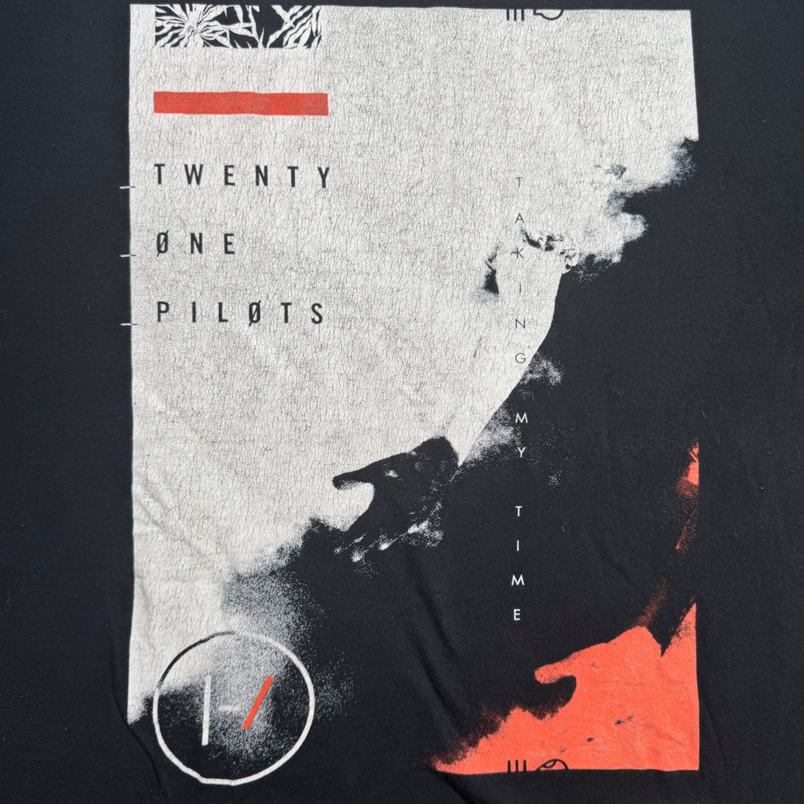 Twenty One Pilots Graphic Tee Unisex Large Black Good Taking My Time Band Shirt gallery