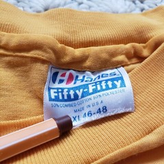 Vtg Ferry County Fair Graphic Short Sleeve Single Stitch Yellow T Shirt – XL