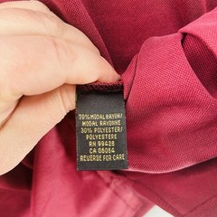NWT – Bugatchi Uomo Long Sleeve Ruby Maroon Shirt Men’s Size XL