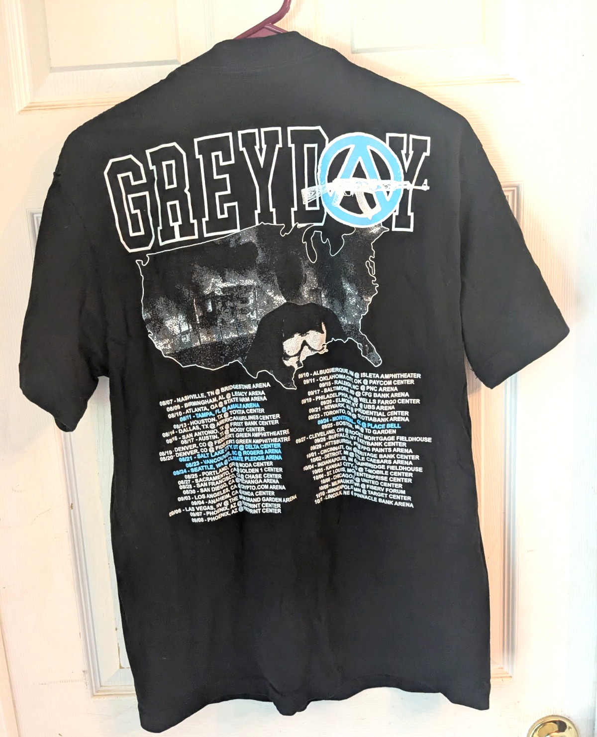 Suicide Boys G59 2024 Greyday North America Tour Concert Merch T Shirt Black MED gallery