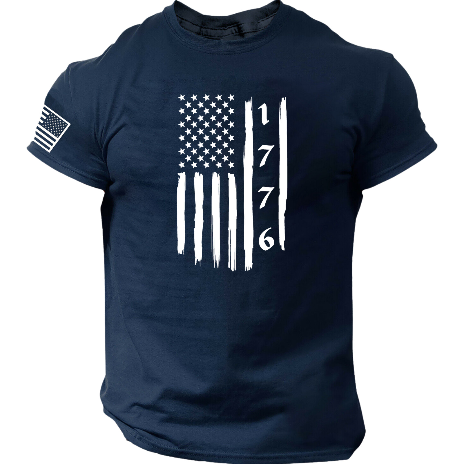 1776 American Flag Shirt, Patriotic, America, USA, Veteran, Military, Historic gallery