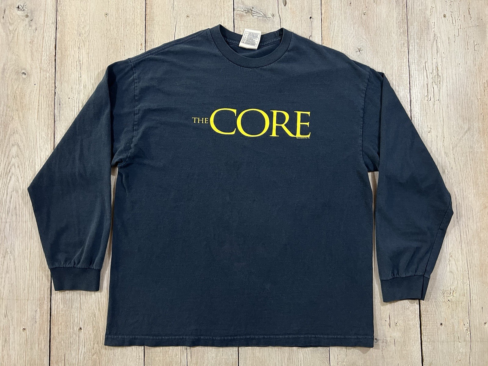 The Core Movie 2003 Promo Long Sleeve T-Shirt Vtg Size XL gallery