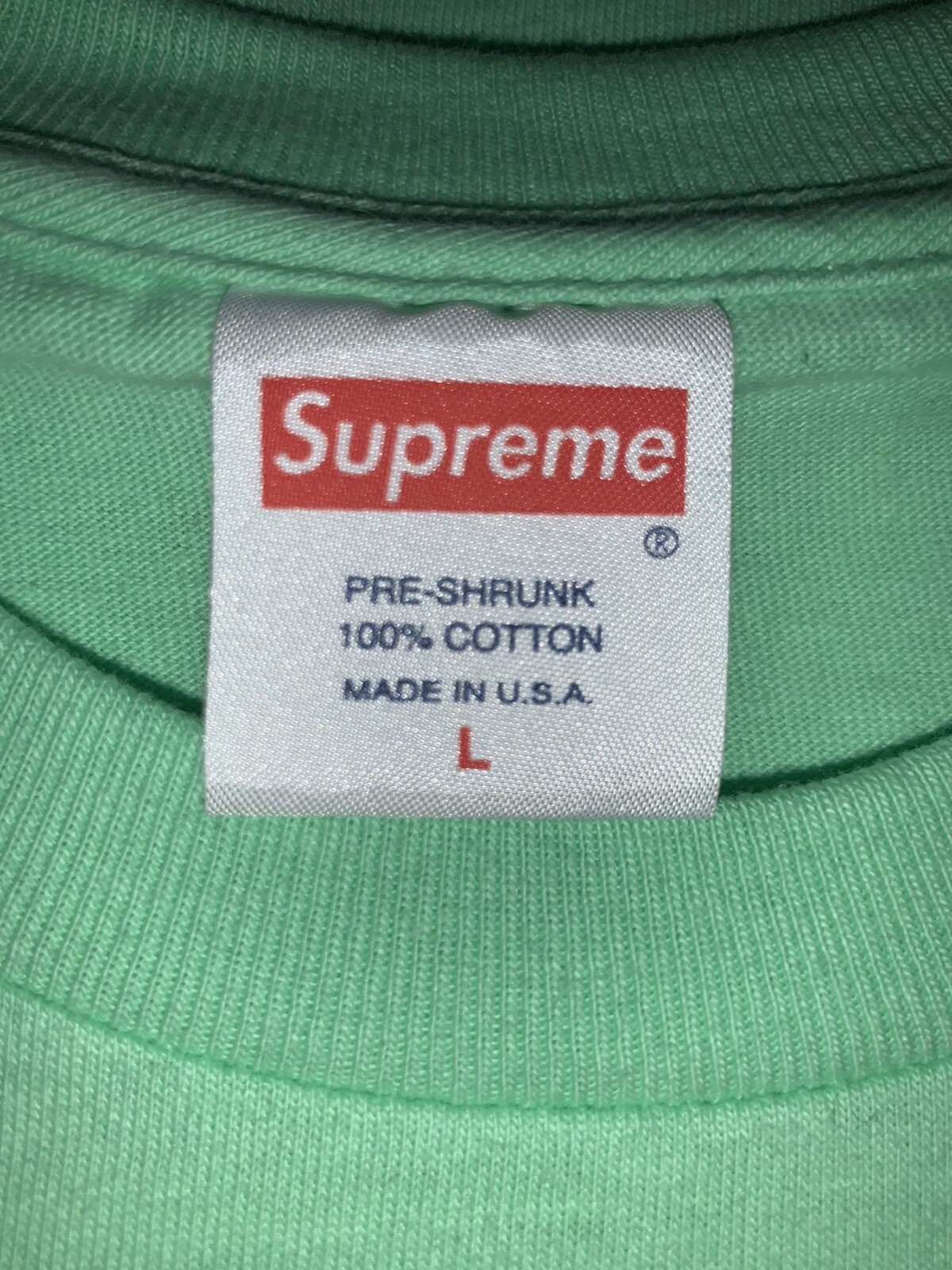 Supreme Motion Logo Box Logo Tee Acid Size Large T-Shirt SS16 RARE gallery