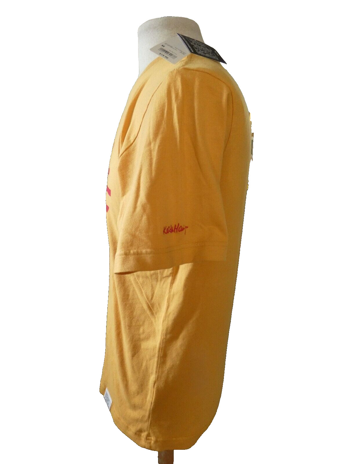 UT Brand Keith Herring Tee, Yellow and Red, Men's M gallery