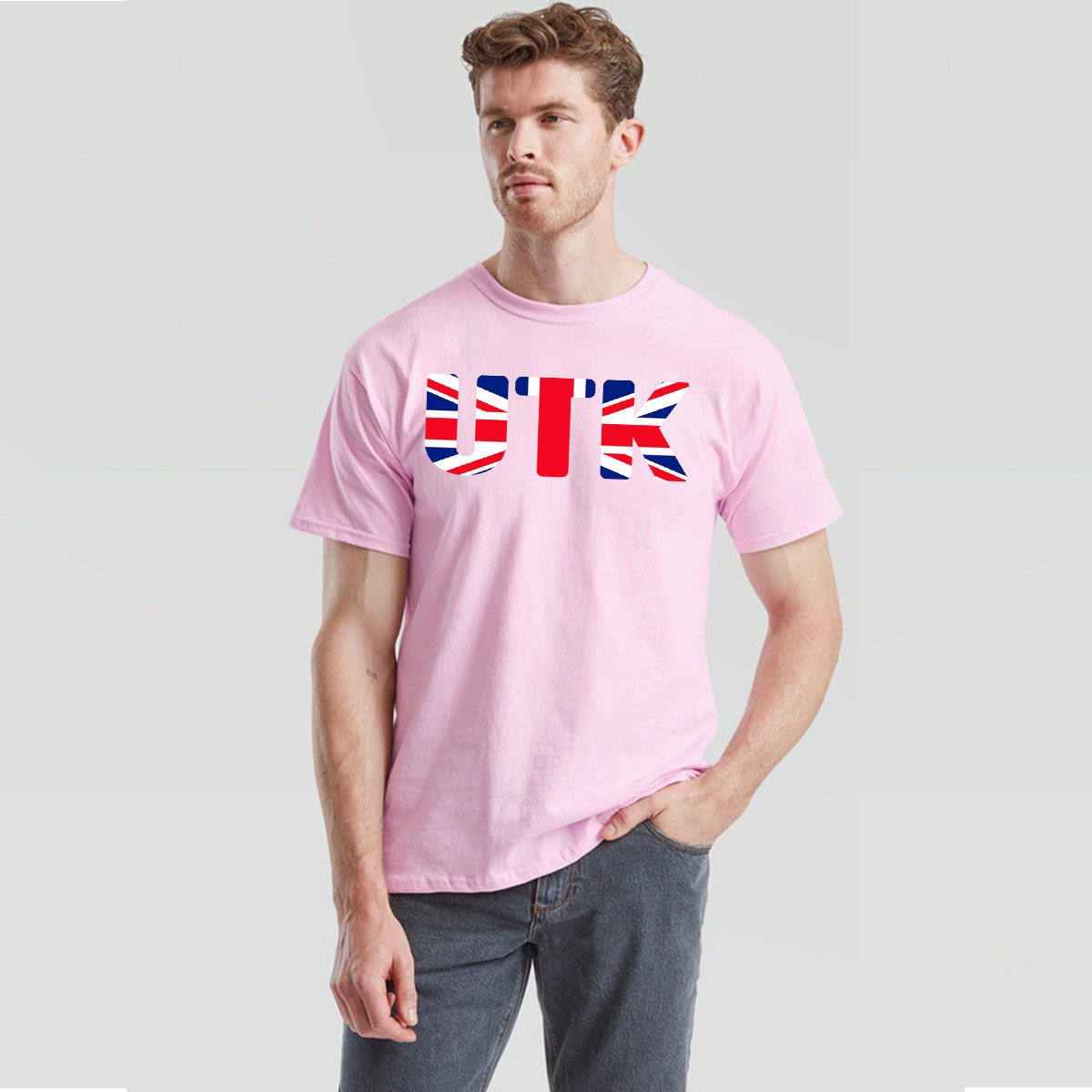 Utk United Kingdom Flag Mens T-Shirt British Culture Tee gallery