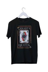 Canasta Queen Playing Canasta Shuffler, Graphic T-Shirt S M L XL 2 3 4 XL