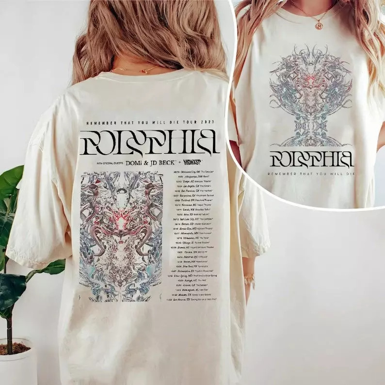 Polyphia Band shirt Remember That You Will Di.e Tour 2023 T-Shirt For Fans