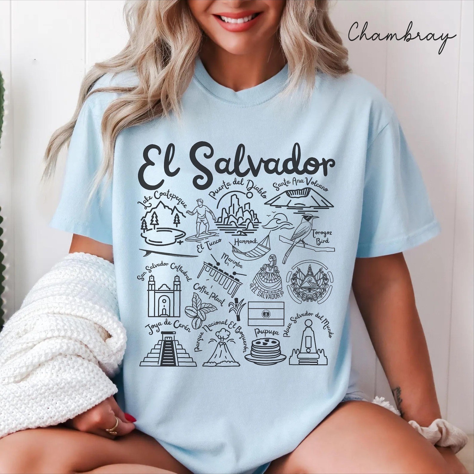 El Salvador Mass Shirt Gift Travel El Salvador Trip Lovers Souvenir Tee gallery