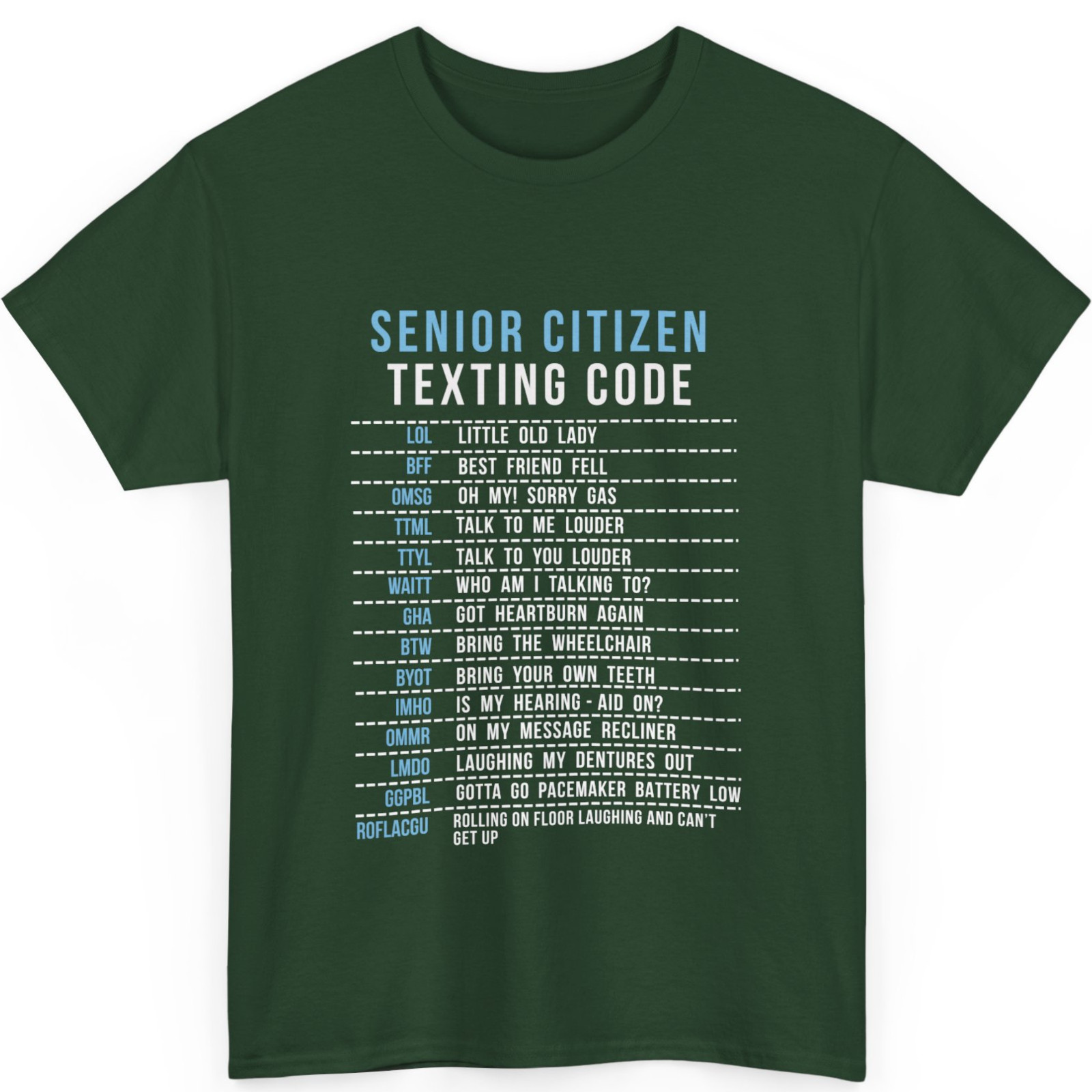 Senior Citizen Texting Code Cool Funny Old People Fun Unisex Crewneck Sweatshirt gallery