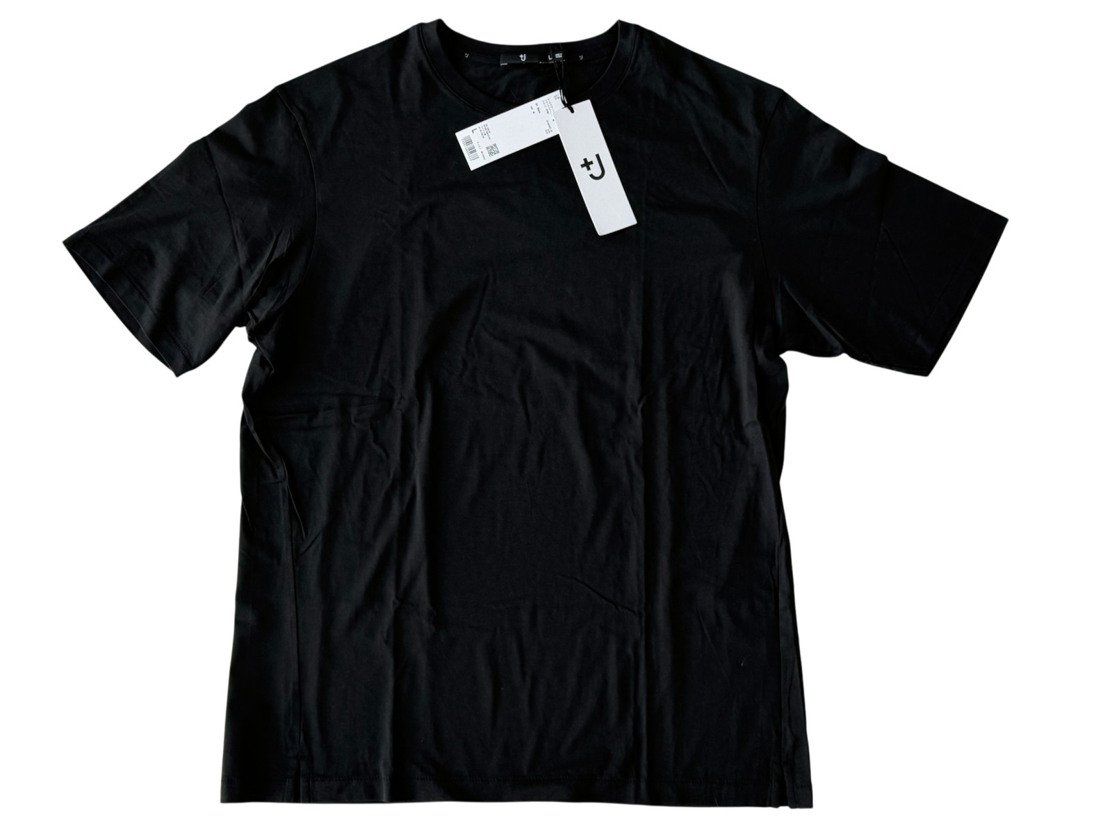 Jil Sander +J x Uniqlo Supima Cotton T-Shirt Mens L Black NWT gallery