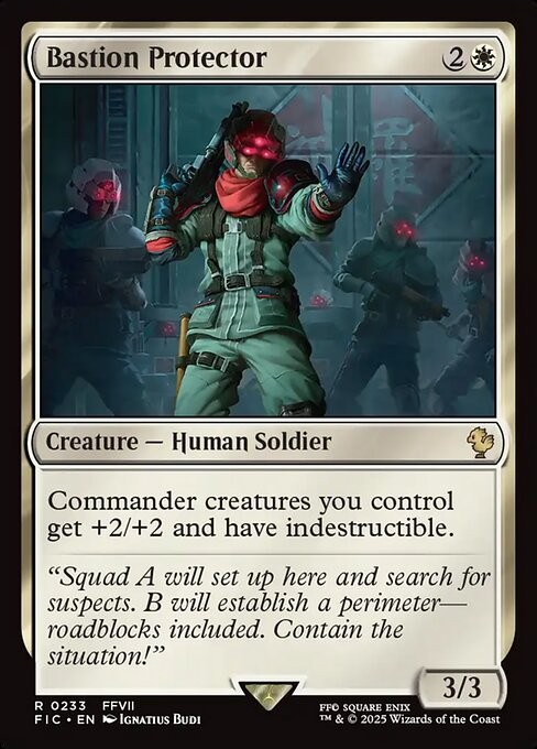 Bastion Protector 233 R Normal FIC MTG NM