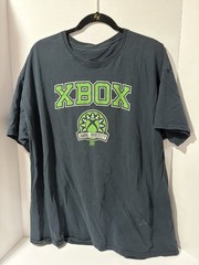 XBOX Microsoft Gaming University Black Gamer Short Sleeve T-Shirt Mens Size 2XL