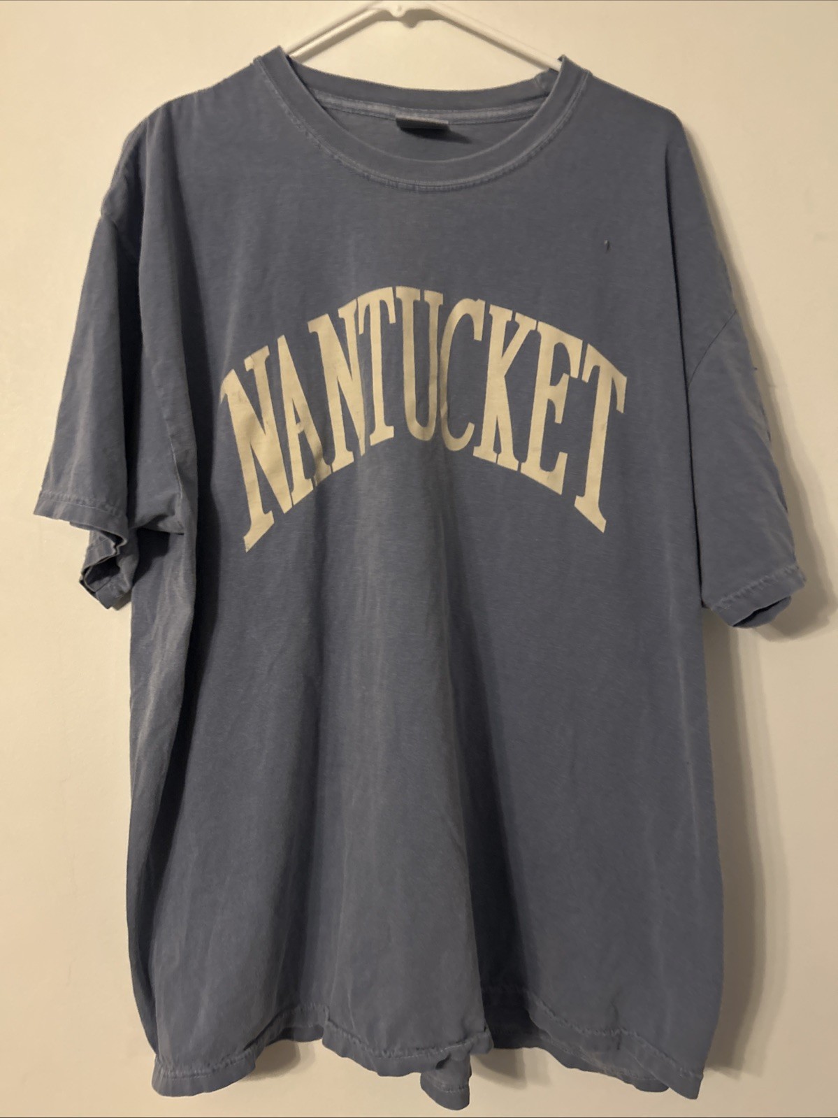 VTG NANTUCKET ISLAND MENS 2XL CAPE COD BLUE T-SHIRT COMFORT COLORS GUC gallery