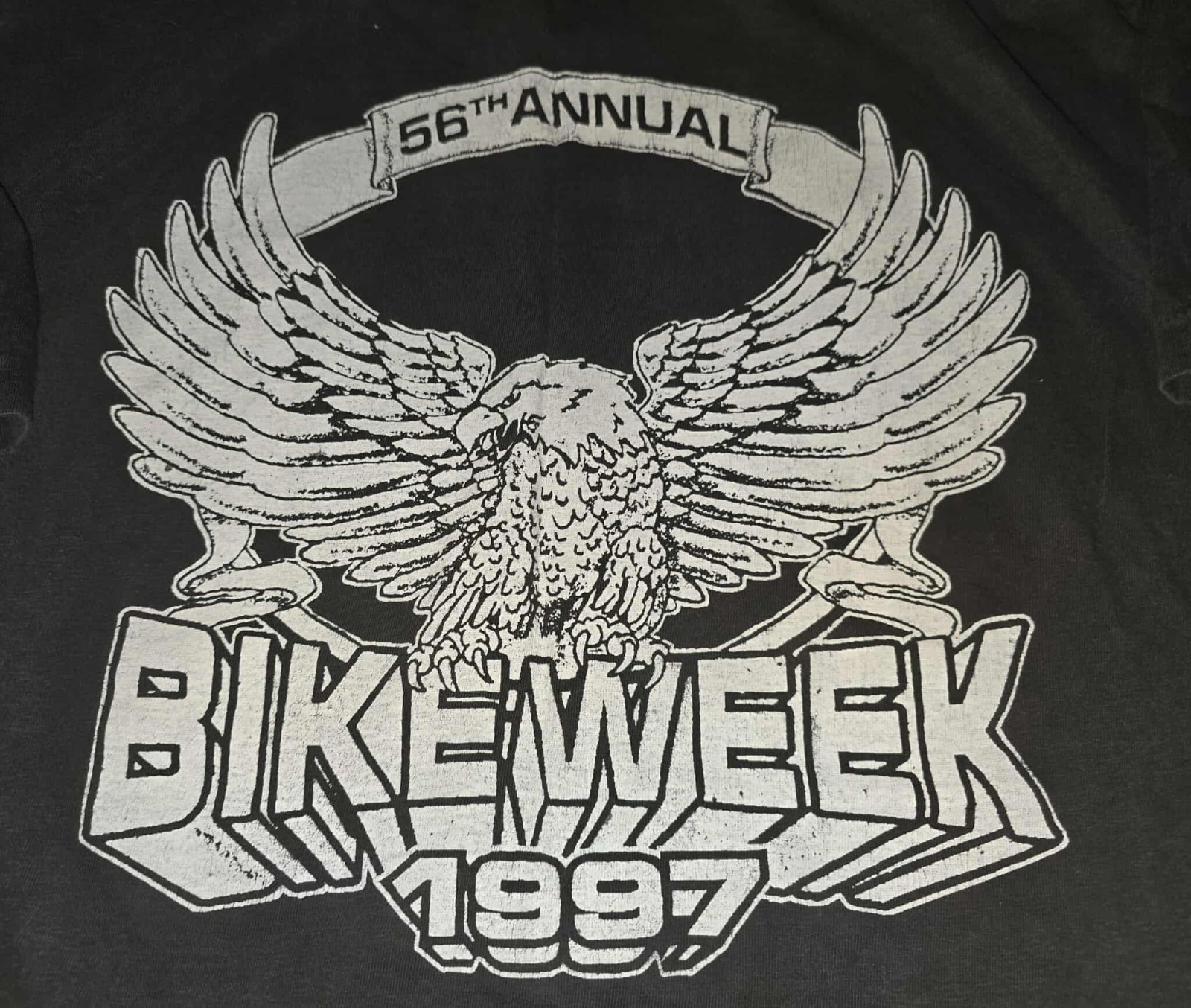 Vtg 1997 Daytona Beach Florida Bike Week Shirt Ryder Sports Single Stitched gallery