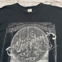 Vintage Y2K Rhymesayers Atmosphere Black Shirt Men’s 2XL Faded Concert Tour Tee