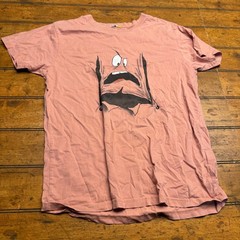 Mens T Shirt Patrick Star lookalike Graphic Print Cotton Blend Size L