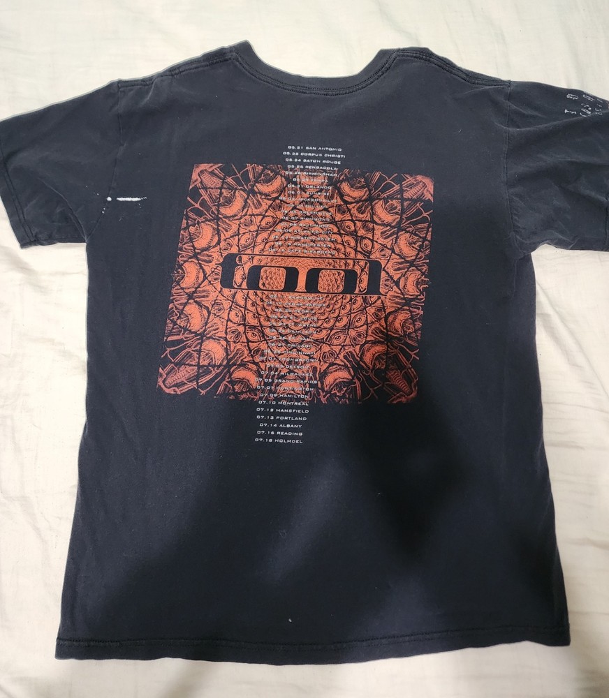 Vintage Tool Authentic Tour T-shirt 2007 with Dates 10,000 Days Large