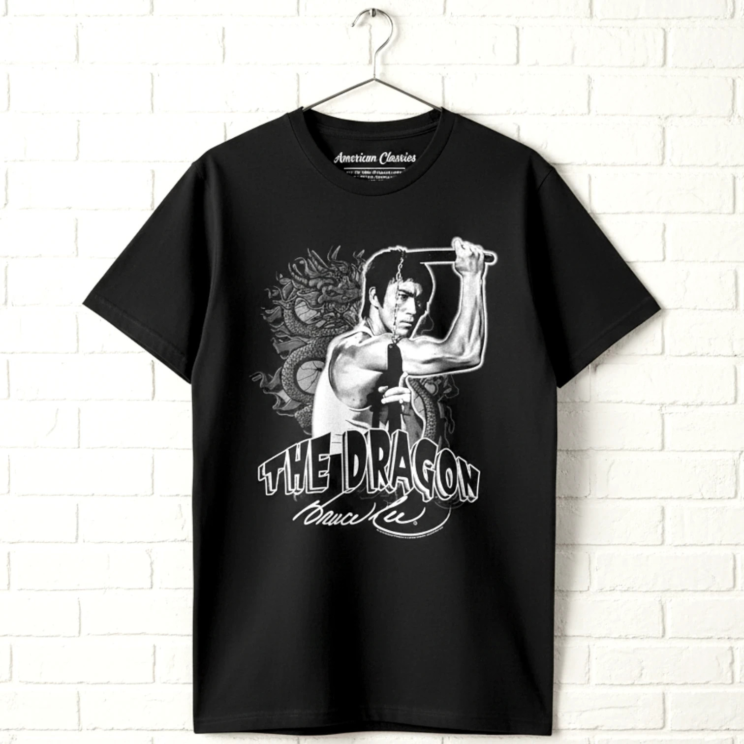 Bruce Lee The Chinese Dragon Men’s T Shirt
