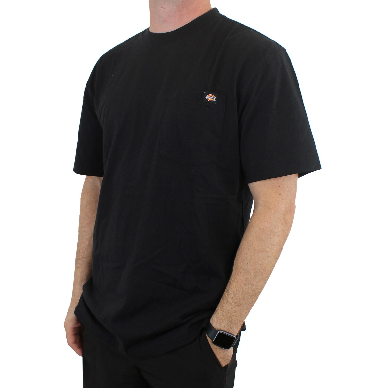 Dickies Men's Jersey T-Shirt 50/50 Heavyweight Short Sleeve Pocket Crew Neck Tee gallery