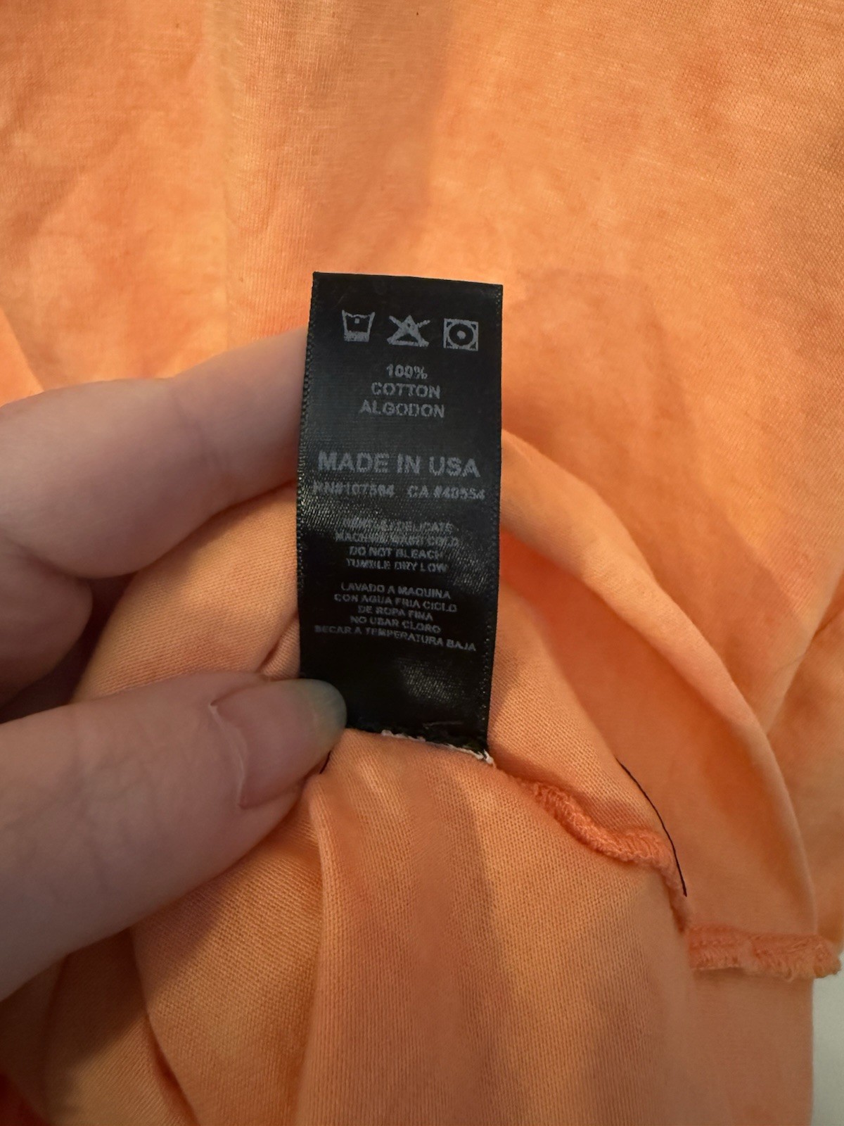 Alchemist Miami Men’s Laundry T-shirt Burnt Orange Sz L 100% Cotton NWOT $198 gallery