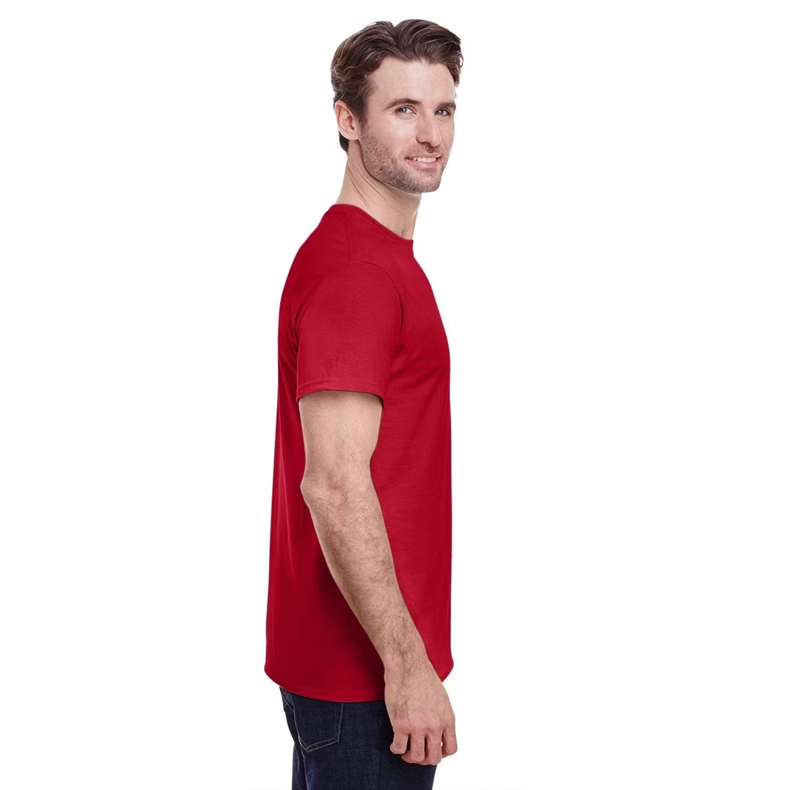 Gildan Men's Heavy Cotton Classic Fit T-Shirt, Assorted Color, 6-Pack, S-5XL gallery