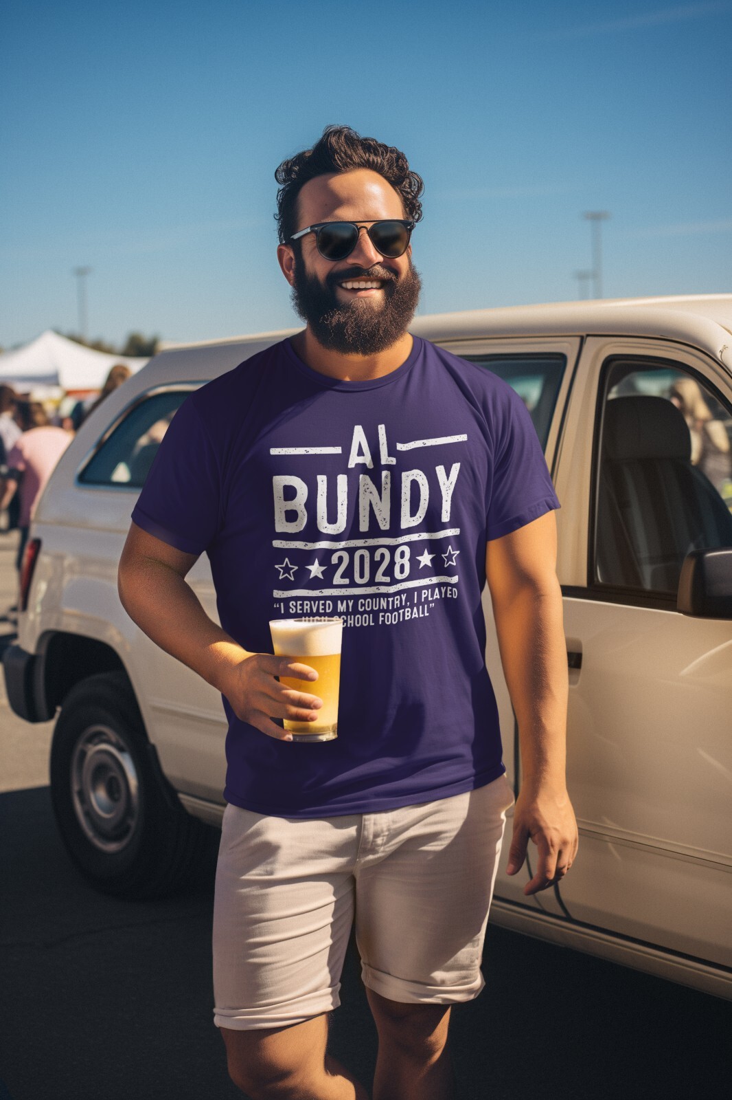 Al Bundy 2028 Election - funny polk high football Xs-5x Unisex Soft Tshirt gallery