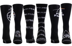 Pink Floyd – Perri’s – Pink Floyd – Crew Socks (3 Pack Collector Guitar Shape Ti