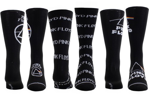 Pink Floyd - Perri's - Pink Floyd - Crew Socks (3 Pack Collector Guitar Shape Ti gallery