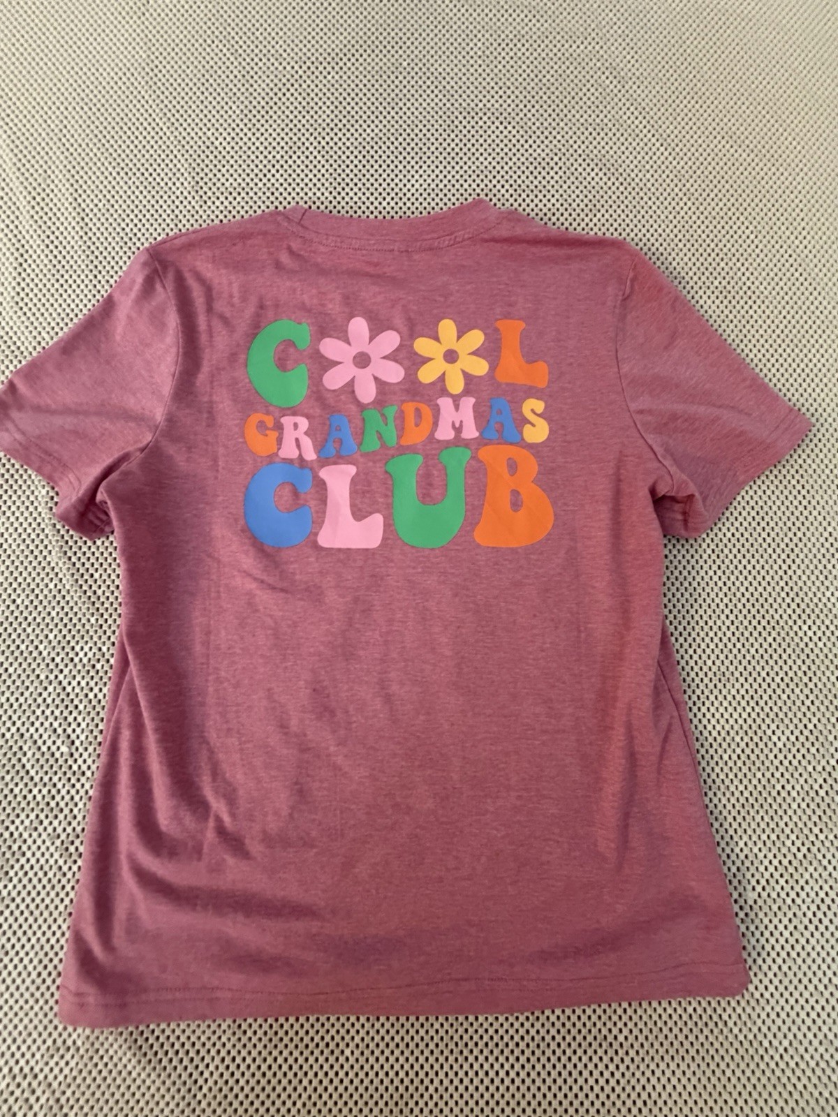 Cool Grandma Club Shirt New Grandma Gift Baby Announce Pink Women S/M Retro gallery
