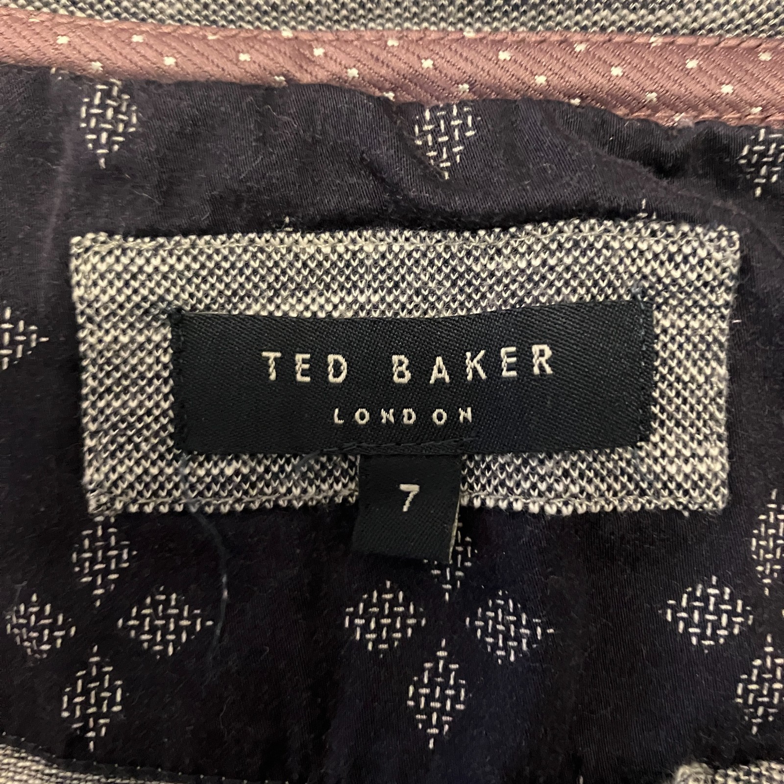 Lot 2 Ted Baker London Rocher Henley Shirts Mens Size 7 Fits US XL Large Cotton gallery