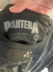 PANTERA 2010 Official Live 101 Proof Graphic Mens XL Heavy Metal Band Tee